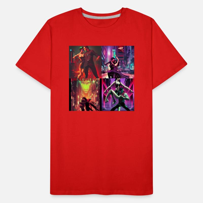 dance with the devil Men's Premium Organic T-Shirt