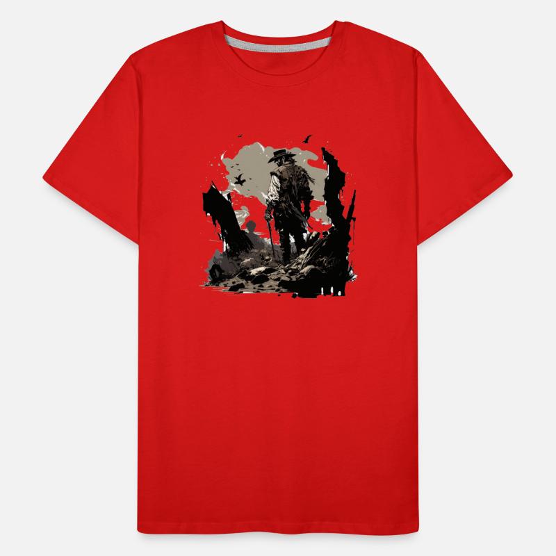 COWBOY Men's Premium Organic T-Shirt