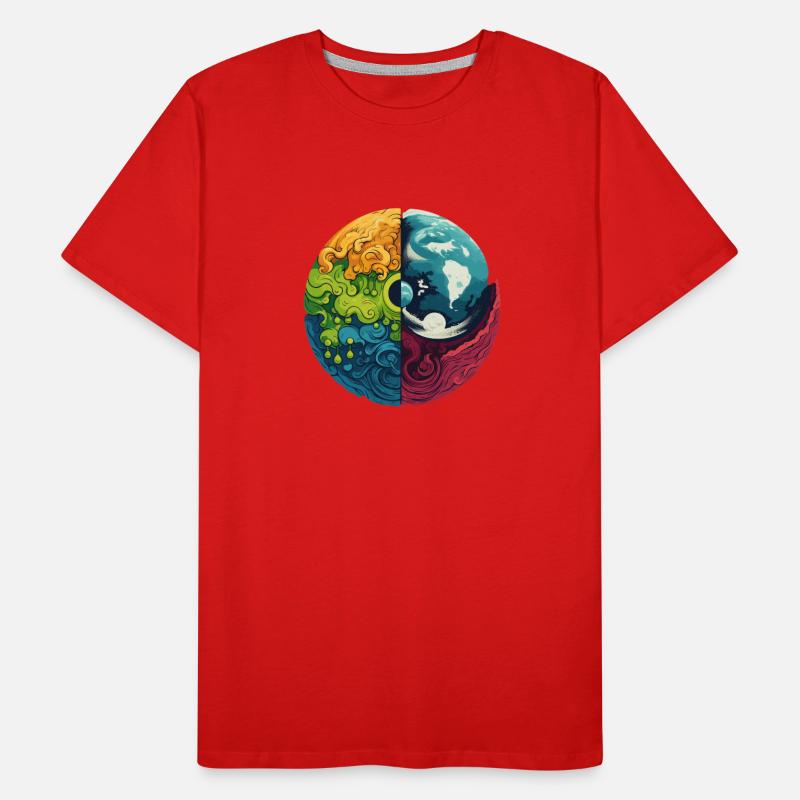 Éléments terrestres T-shirt bio Premium Homme