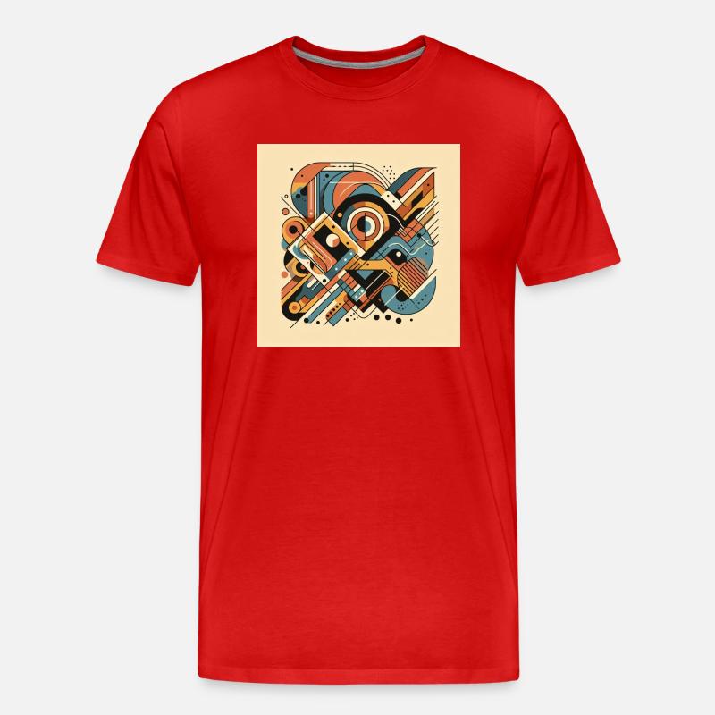 ce6ba88c 52b5 4d80 84d2 1ada05806566 - Männer Premium Bio T-Shirt - Rot