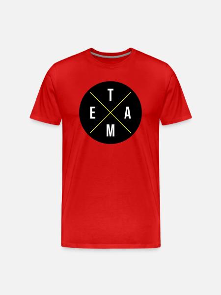 Cercle d’équipe - T-shirt bio Premium Homme - rouge