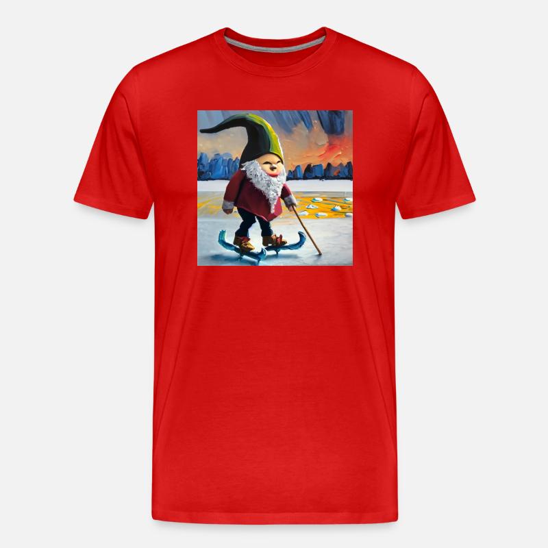 Taut - Männer Premium Bio T-Shirt - Rot