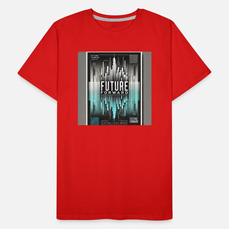 Future Forward - Déclaration - Ondes positives T-shirt bio Premium Homme