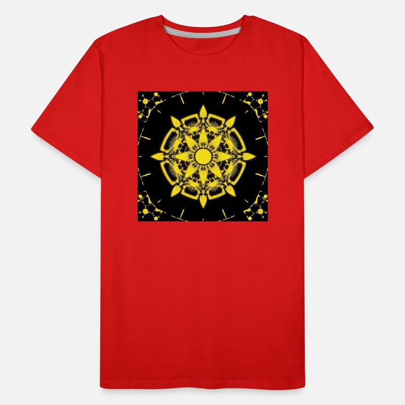 Cyber Pattern Men's Premium Organic T-Shirt