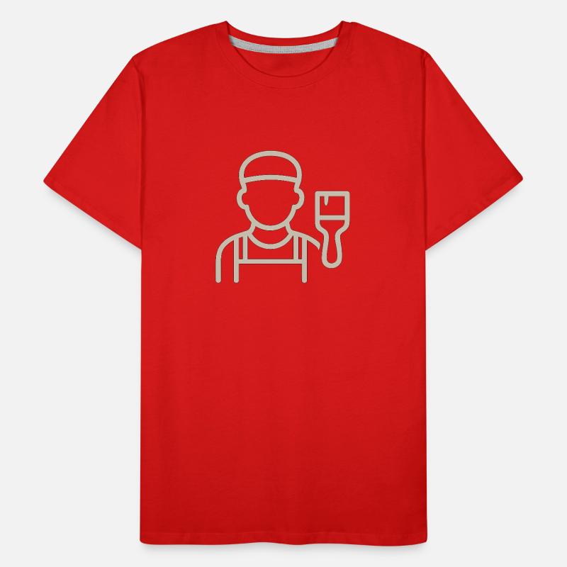 Der Maler Männer Premium Bio T-Shirt