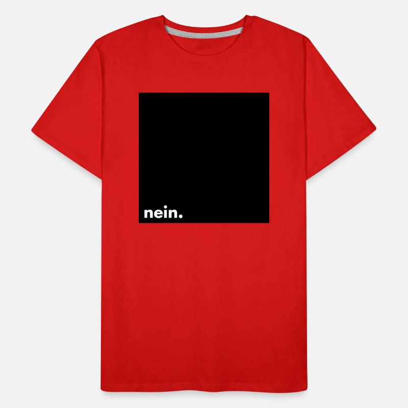 No. Men's Premium Organic T-Shirt