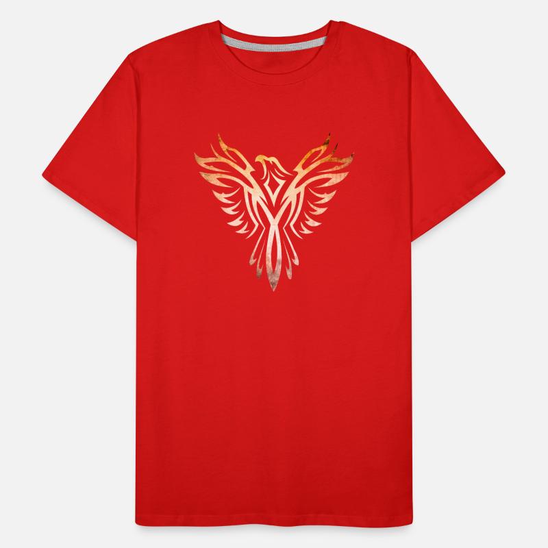 Eagle Phoenix T-shirt bio Premium Homme