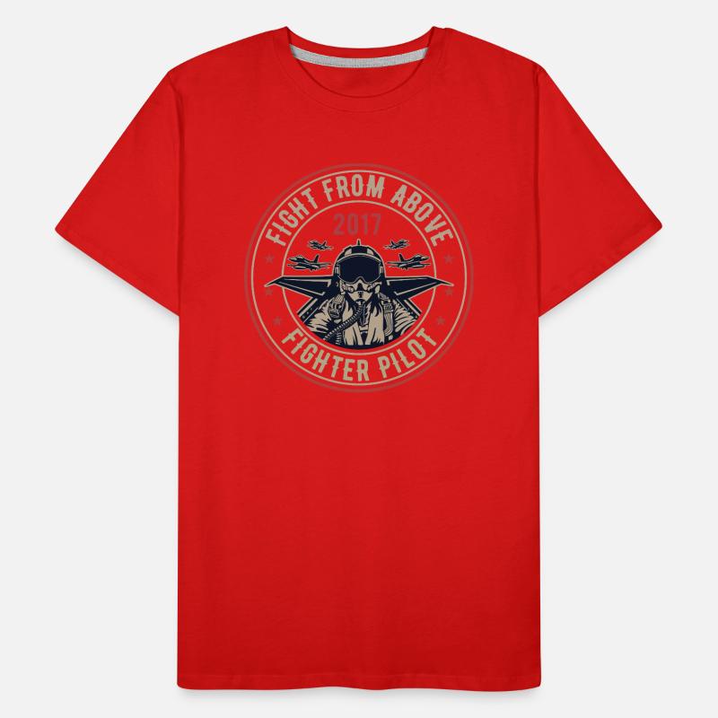 Fight From Above Männer Premium Bio T-Shirt