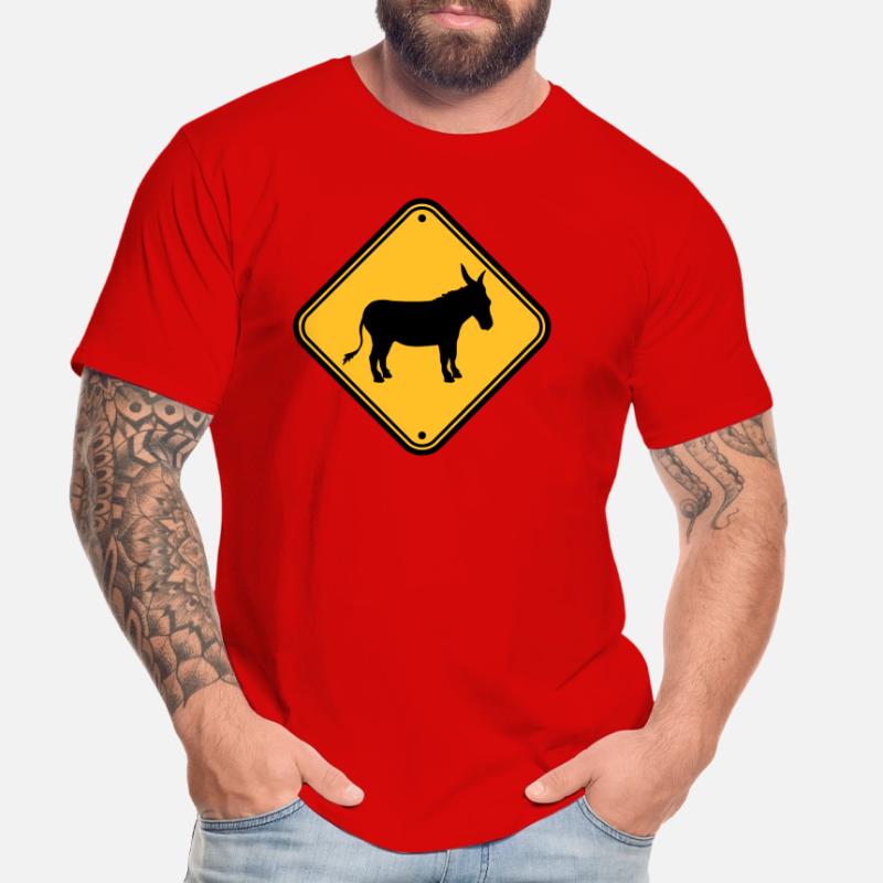 Note danger sign warning caution caution ese Men's Premium Organic T-Shirt