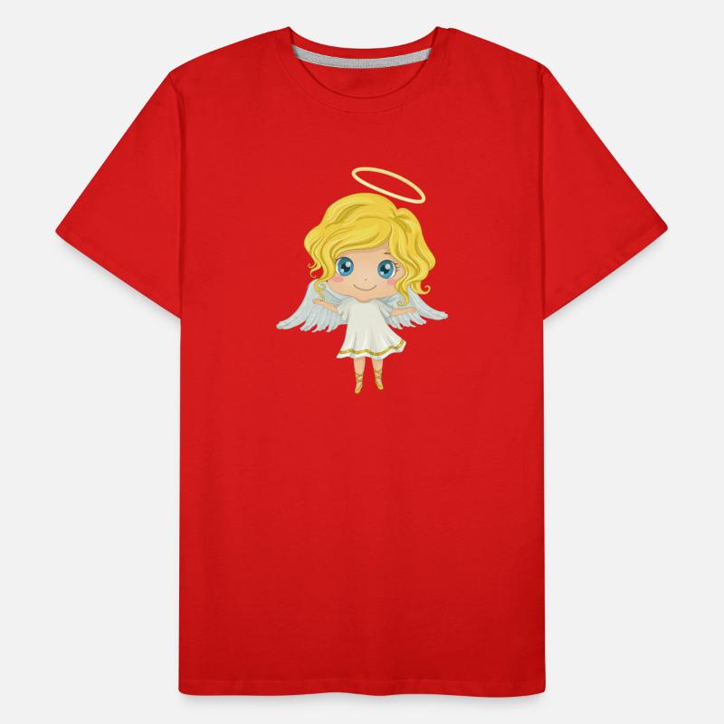 Engel Männer Premium Bio T-Shirt