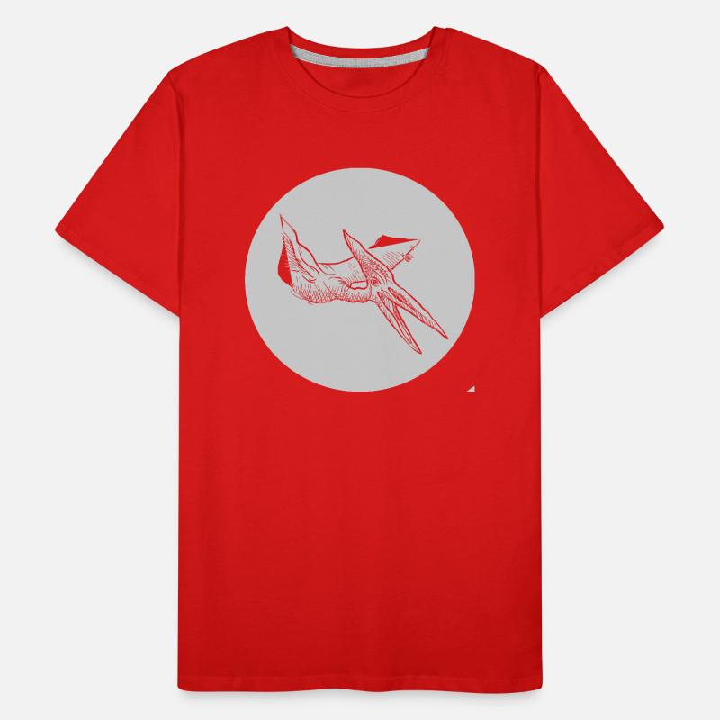 Pterosaur Dino Dinosaur Dinosaur Men's Premium Organic T-Shirt