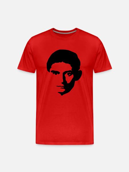 FRANZ KAFKA - Männer Premium Bio T-Shirt - Rot