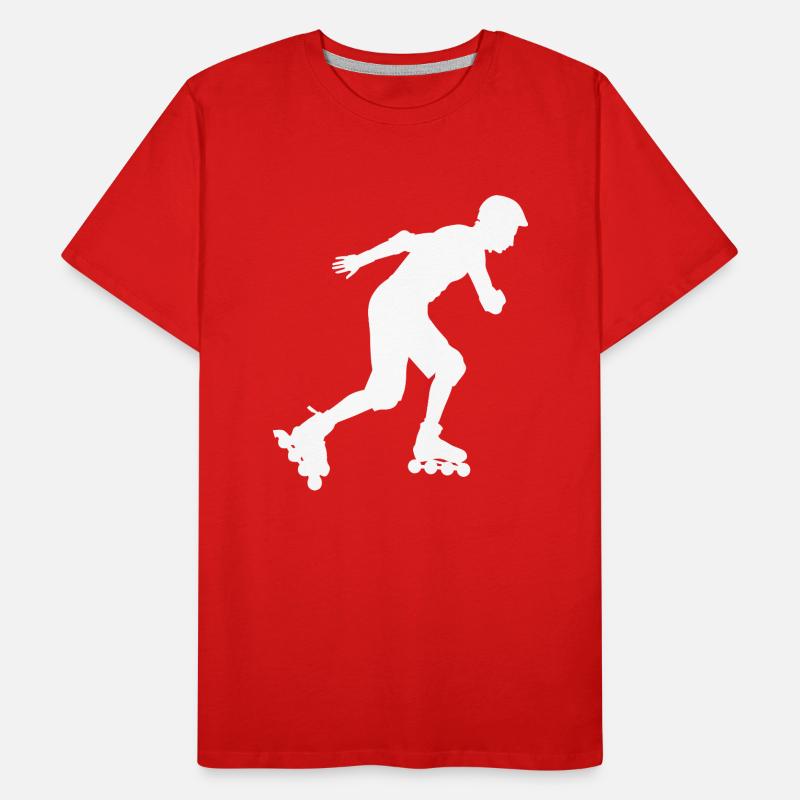 Patins rollers rollers patins T-shirt bio Premium Homme