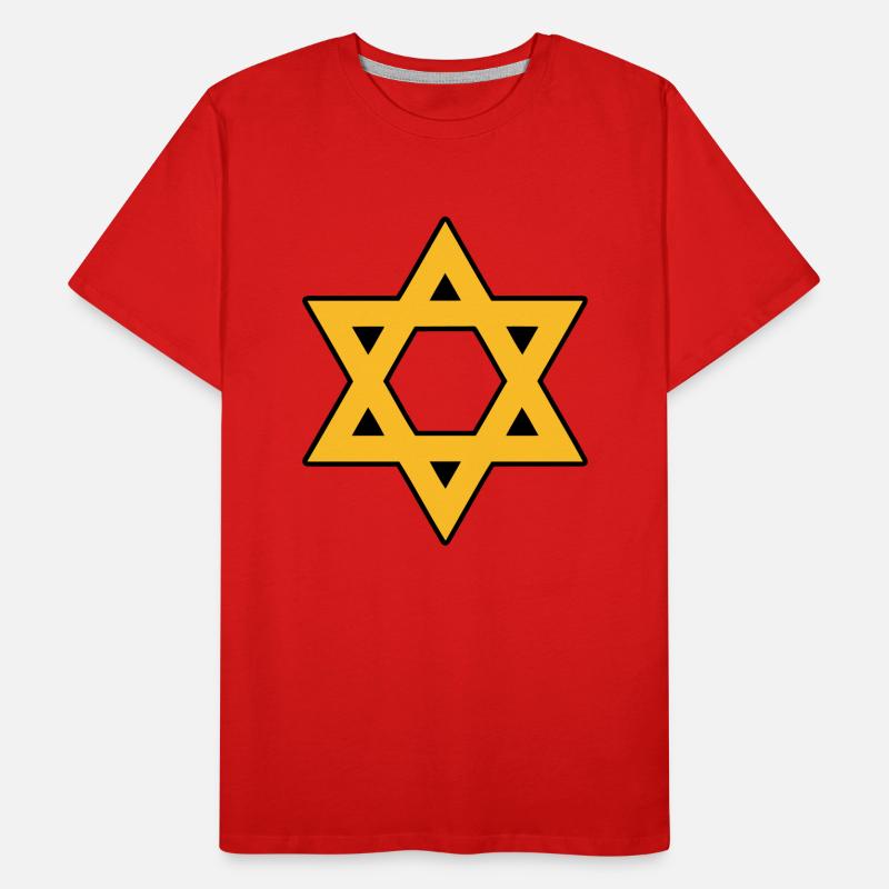 etoile david T-shirt bio Premium Homme