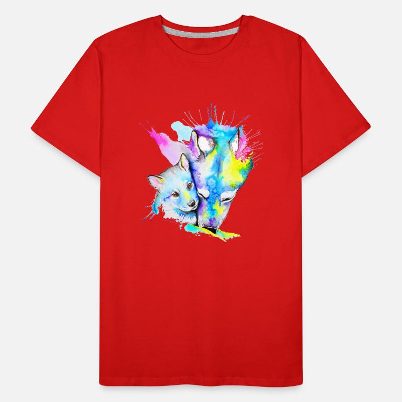 wolves Men's Premium Organic T-Shirt