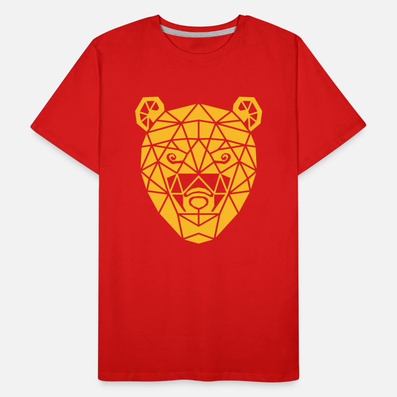 Bear's Head Men's Premium Organic T-Shirt