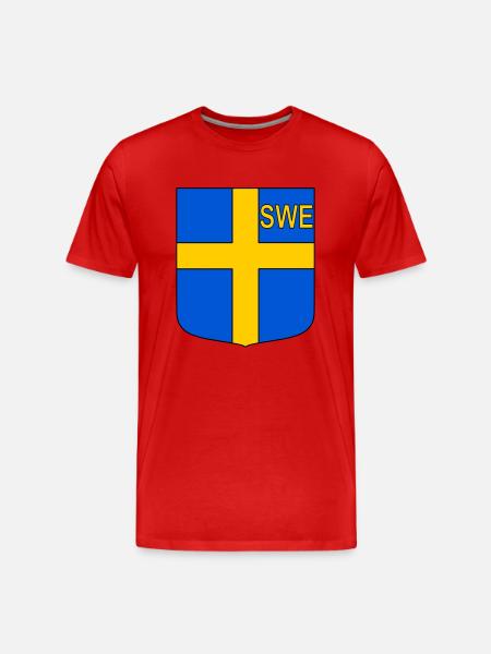 ENG shield - Men's Premium Organic T-Shirt - red
