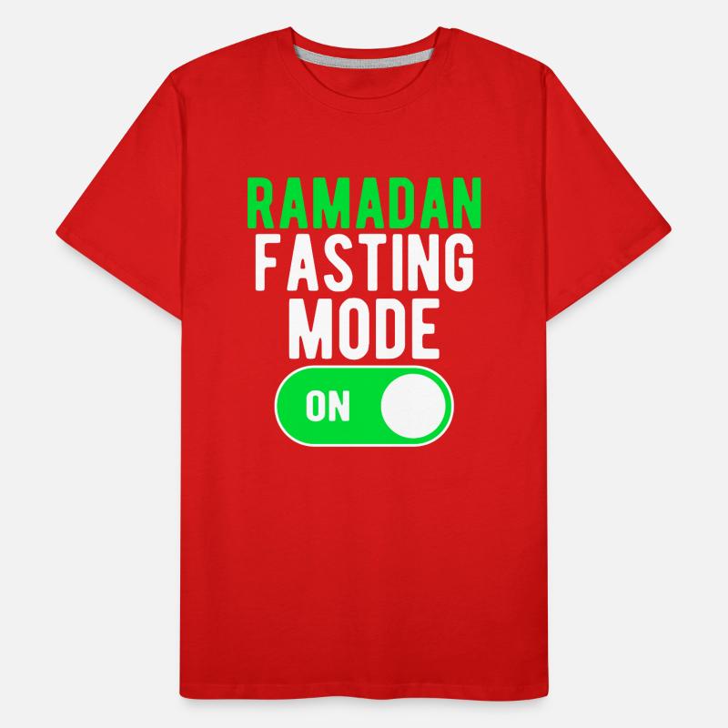 Ramadan-Fastenmodus EIN Männer Premium Bio T-Shirt