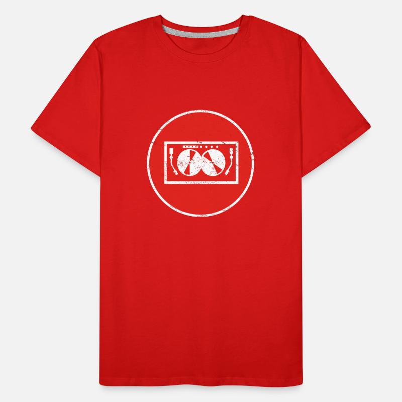 Cadeau TECHNO DJ ELECTRO T-shirt bio Premium Homme