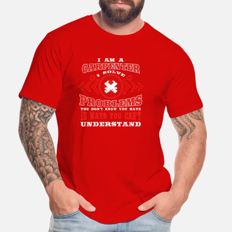 gift solve problems know CARPENTER Männer Premium Bio T-Shirt