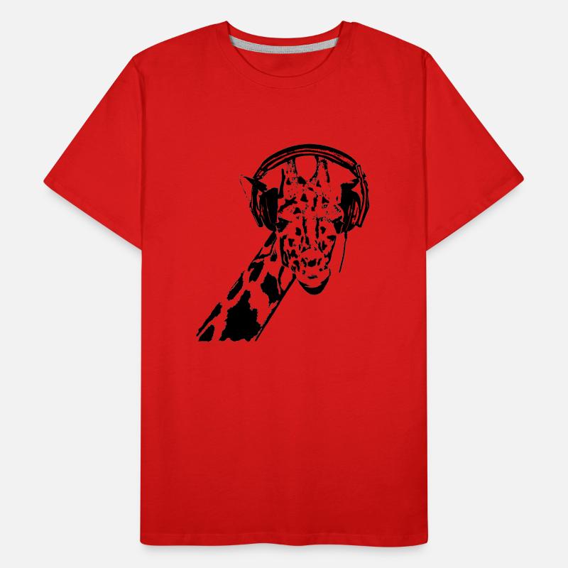 giraffe Men's Premium Organic T-Shirt