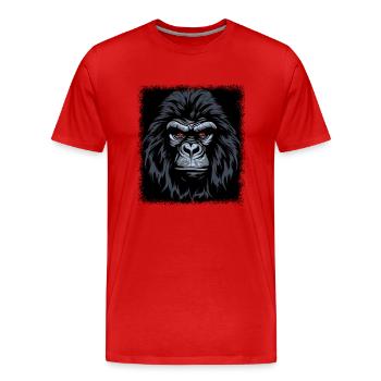 present idea funny birthday birthday present idea - Men's Premium Organic T-Shirt - red - Front - Damien (186cm)