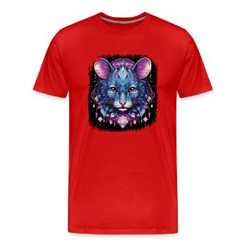 dont worry birthday present idea birthday present - Männer Premium Bio T-Shirt - Rot - Vorne - Damien (186cm)