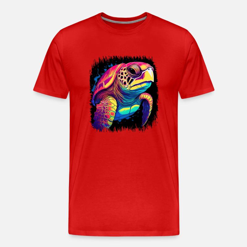endangered species oceanography statement - Männer Premium Bio T-Shirt - Rot