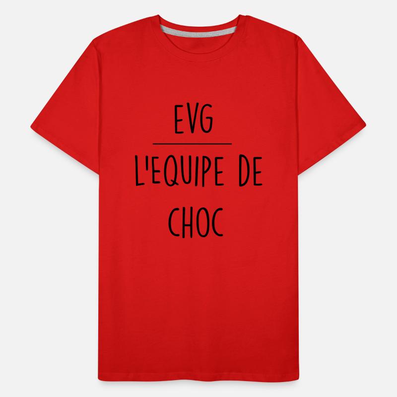 evg l'équipe de choc T-shirt bio Premium Homme
