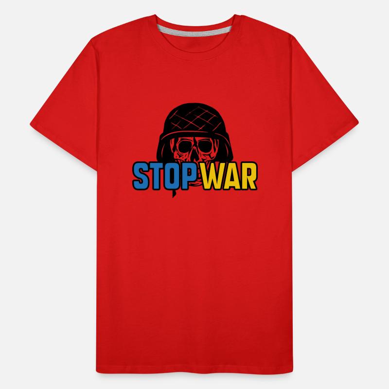 Stop War T-shirt bio Premium Homme