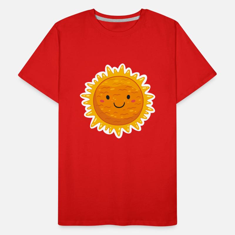 Sommer Männer Premium Bio T-Shirt