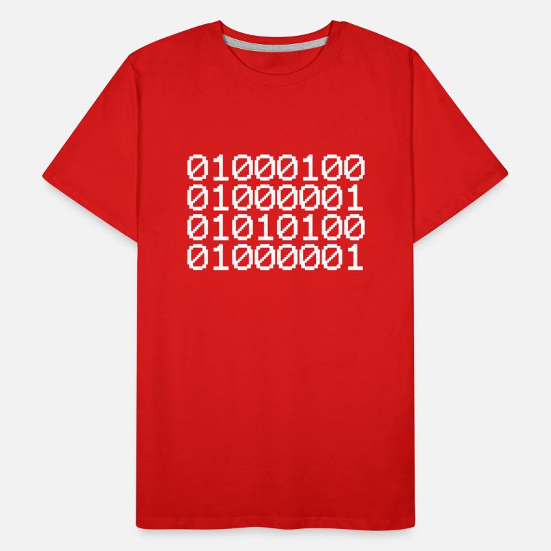 BINARY DATA Men's Premium Organic T-Shirt