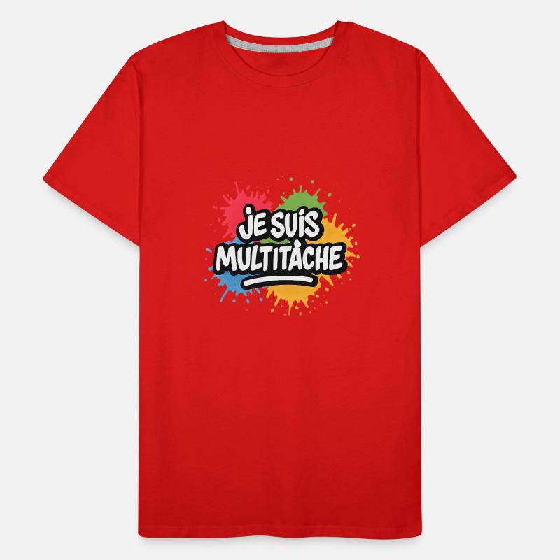 multitasking Men's Premium Organic T-Shirt