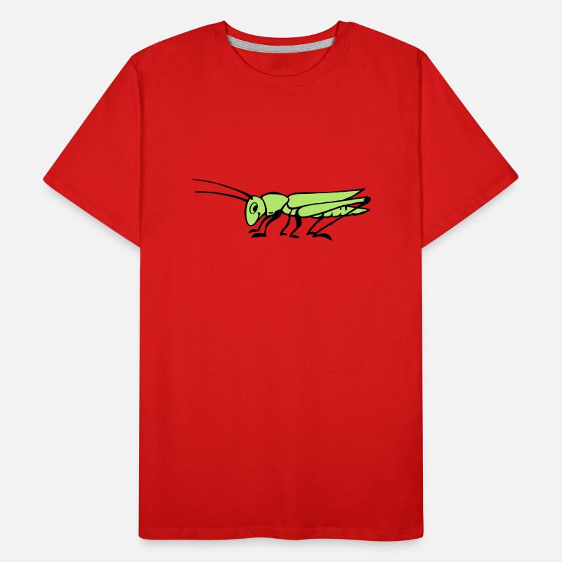 Sauterelle T-shirt bio Premium Homme