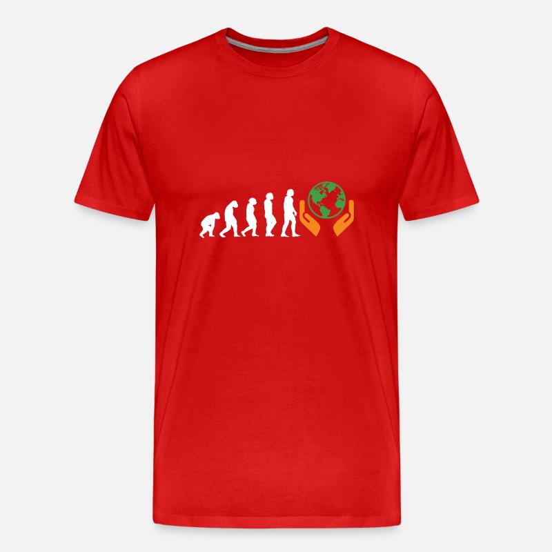 Umweltingenieur Umwelttechnik Engineer Science - Männer Premium Bio T-Shirt - Rot