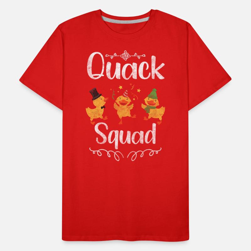 Duckling Bathing Duck Bathtub Men's Premium Organic T-Shirt