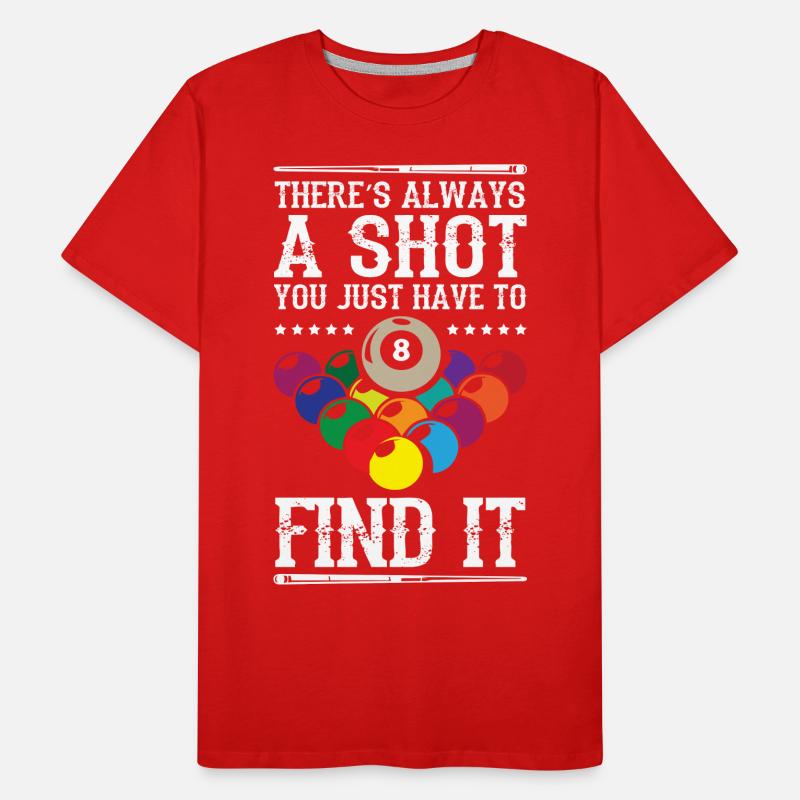 A Shot Billiard Men's Premium Organic T-Shirt