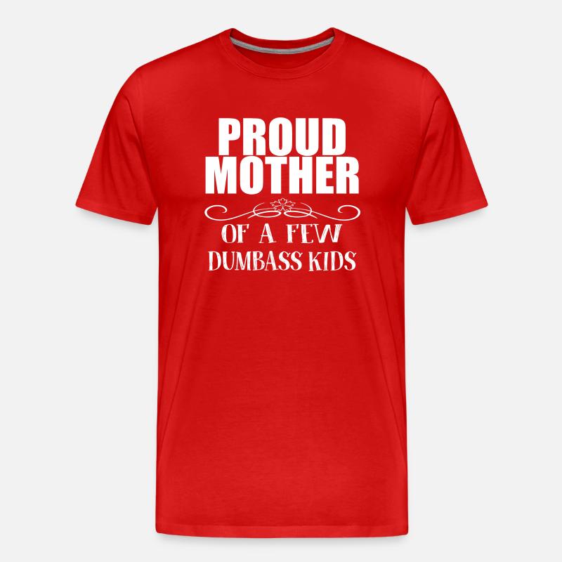 Mutter Mama - Männer Premium Bio T-Shirt - Rot