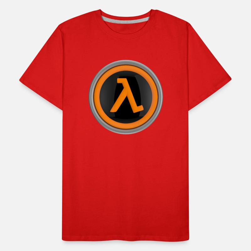 Lambda logo Men's Premium Organic T-Shirt