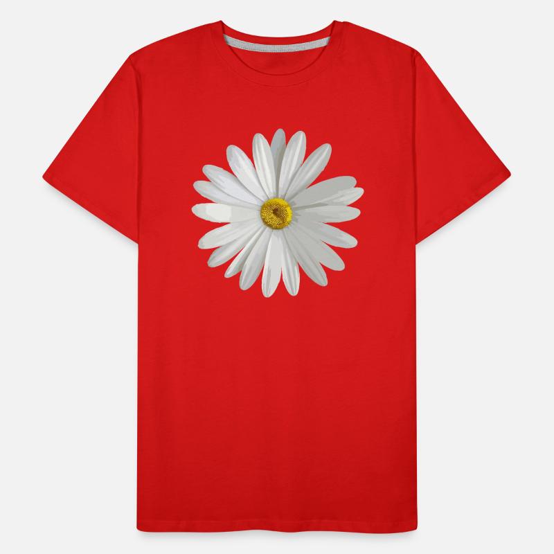 Gänseblümchen Männer Premium Bio T-Shirt