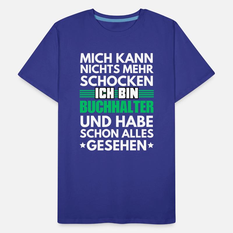 Comptable non choquable T-shirt bio Premium Homme