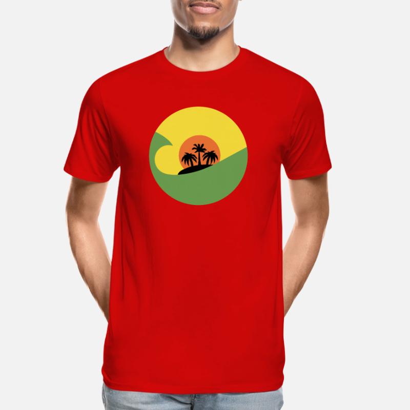 Front de libération de Cascara CLF Eau T-shirt bio Premium Homme