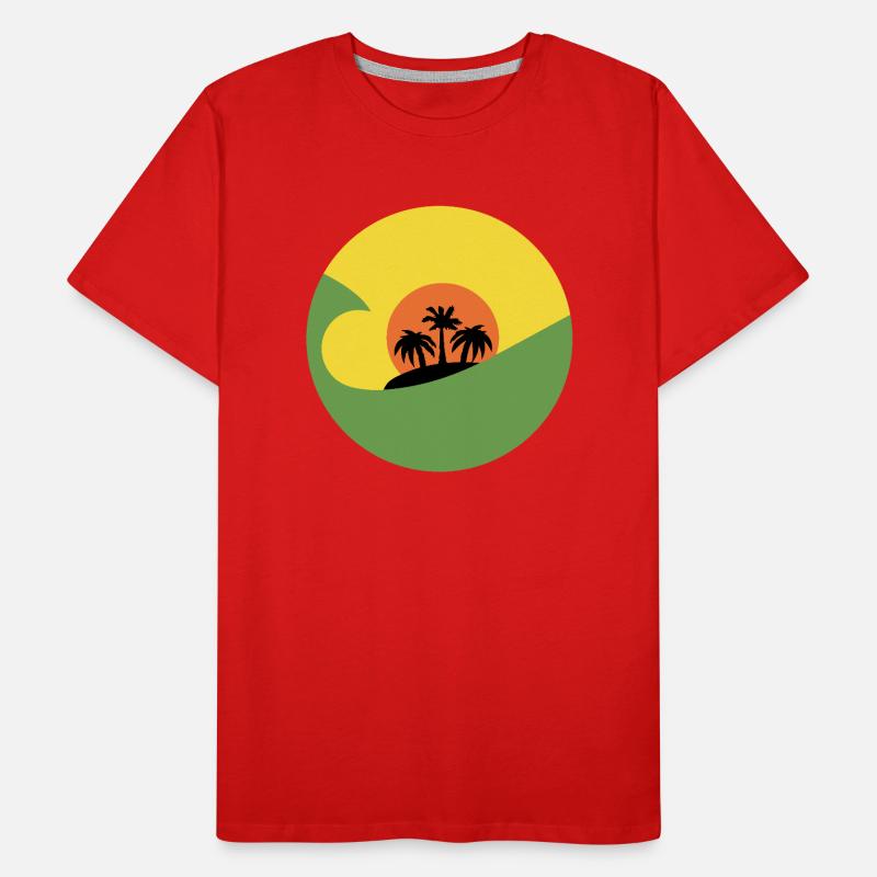 Front de libération de Cascara CLF Eau T-shirt bio Premium Homme