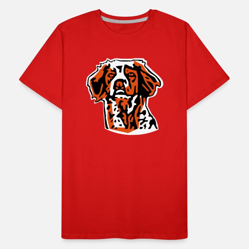 Brittany Spaniel Men's Premium Organic T-Shirt