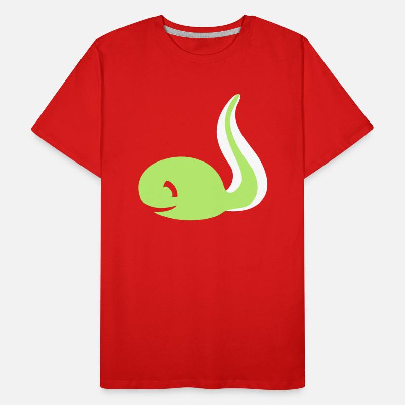 Frog tadpole Men's Premium Organic T-Shirt