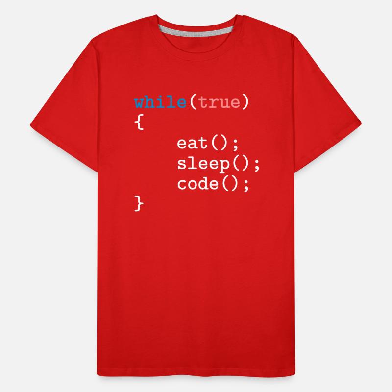 Programmierer, Software, Informatik, Developer Men's Premium Organic T-Shirt