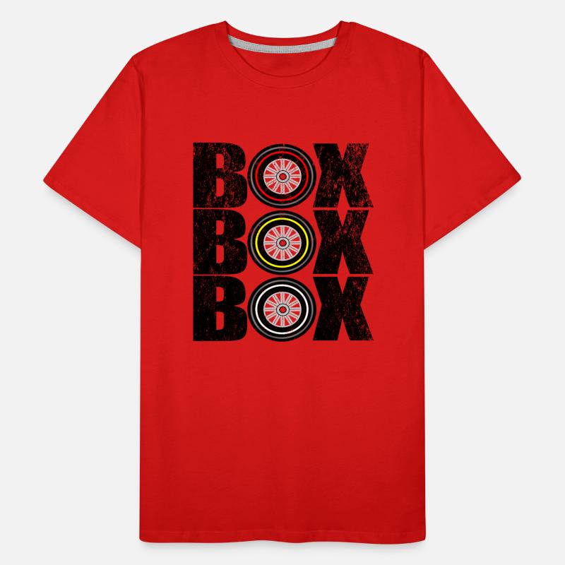 Black Box Box Conception pneus de cours Men's Premium Organic T-Shirt