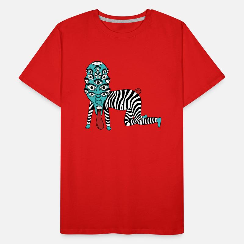 SpaceHoop - Alien Männer Premium Bio T-Shirt
