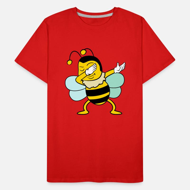 Dabbing Dab Bee T-shirt bio Premium Homme