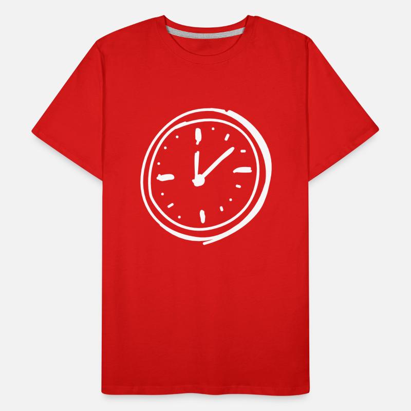 Pointer clock Men's Premium Organic T-Shirt